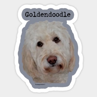 Goldendoodle Dog Sticker